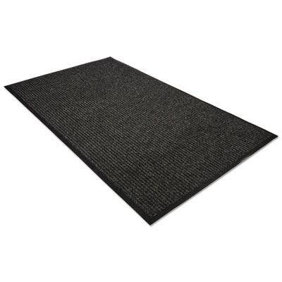 Guardian Golden Series Dual Rib Indoor Wiper Mats, Rectangular, Brown Carpeted Surface, 36" x 60" (64030520)