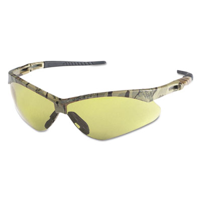 KleenGuard Nemesis Safety Glasses, Camo Frame, Amber Anti-Fog Lens (22610)