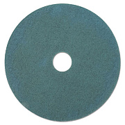 3M Ultra High-Speed Floor Burnishing Pads 3100, 27.25" Diameter, Aqua, 5/Carton (20379)