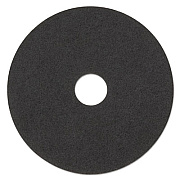 3M Low-Speed Stripper Floor Pad 7200, 23" Diameter, Black, 5/Carton (08385)