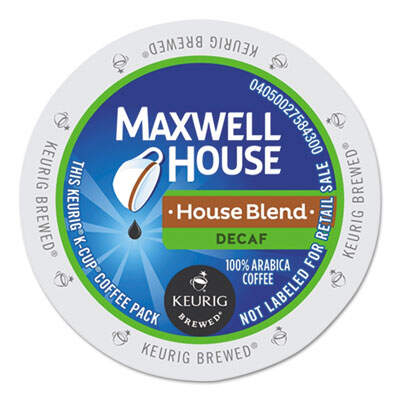 Maxwell House 5462CT House Blend Decaf K-Cups