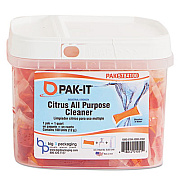 Citrus All-Purpose Cleaner, Citrus Scent, 100 PAK-ITs/Tub, 4 Tubs/Carton (5784203400CT)