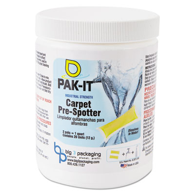 CARPET PRE-SPOTTER, CITRUS, 20 PAK-ITS/JAR (596420002240)