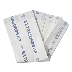 Medline Extrasorbs Air-Permeable Disposable DryPads, 30 x 36, White, 5 Pads/Pack (EXTSRB3036AZ)