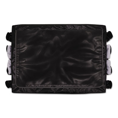 Rubbermaid Commercial Storage/Trash Compartment Cover, Cloth, Black (1889864)