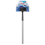 Mr. Clean Telescopic Cobweb Duster, Blue/White, 11" Brush, 5.5" to 60" Handle (444396)
