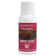 Rubbermaid Commercial Microburst 3000 Refill, Country Delight, 2 oz Aerosol Spray, 12/Carton (4012591)