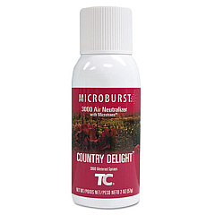 Rubbermaid Commercial Microburst 3000 Refill, Country Delight, 2 oz Aerosol Spray, 12/Carton (4012591)