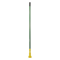 Rubbermaid Commercial Gripper Fiberglass Mop Handle, 60", Green/Yellow (H246GRE)