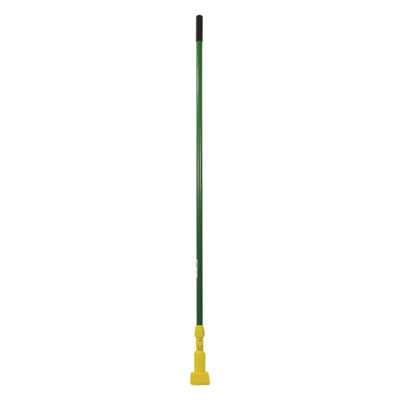 Rubbermaid Commercial Gripper Fiberglass Mop Handle, 60", Green/Yellow (H246GRE)