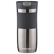 Contigo Byron Snapseal Stainless Steel Travel Mug, 16 oz, Gunmetal (SSH100A01)