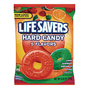 LifeSavers Hard Candy, Original Five Flavors, 6.25 oz Bag (88501)