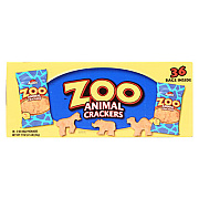 Austin Zoo Animal Crackers, Original, 2 oz Pack, 36 Packs/Box (827545)