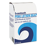 Boardwalk MILD CLEANSING PINK LOTION SOAP, FLORAL-LAVENDER SCENT, LIQUID, 800 ML BOX (BWK8100EA)
