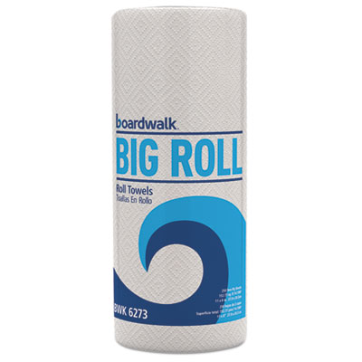 Boardwalk Kitchen Roll Towel, 2-Ply, 11 x 8.5, White, 250/Roll, 12 Rolls/Carton (6273)