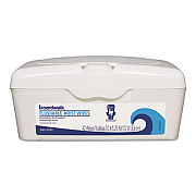 Boardwalk FLUSHABLE MOIST WIPES, 7 X 5 1/4, FLORAL SCENT, 42/TUB (BWK457WTEA)