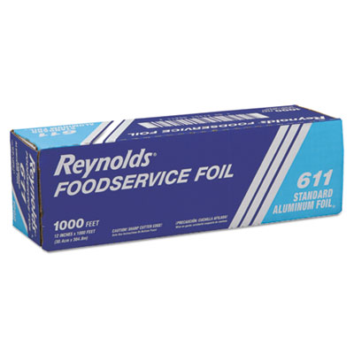 Reynolds Wrap Standard Aluminum Foil Roll, 12" x 1,000 ft (611)