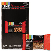 KIND Healthy Grains Bar, Dark Chocolate Chunk, 1.2 oz, 12/Box (18082)