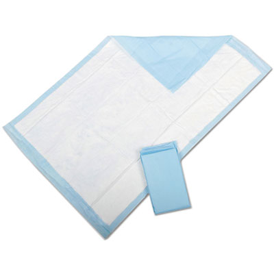 Medline Protection Plus Disposable Underpads, 23 x 36, Blue, 25/Bag (MSC281232)