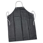 AbilityOne 8415006345023, SKILCRAFT, Laboratory Apron, 35 x 45, Black, One Size Fits Most, Rubber