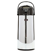BUNN 2.2 Liter Push Button Airpot, Stainless Steel (AIRPOT22)