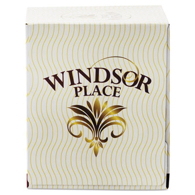 Resolute Tissue WINDSOR PLACE CUBE FACIAL TISSUE, 2-PLY, WHITE, 85 SHEETS/BOX, 30 BOXES/CARTON (336)