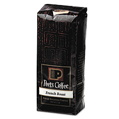 Peet's Coffee & Tea Bulk Coffee, French Roast, Ground, 1 lb Bag (501546)