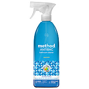 Method Antibacterial Spray, Bathroom, Spearmint, 28 oz Spray Bottle, 8/Carton (01152CT)