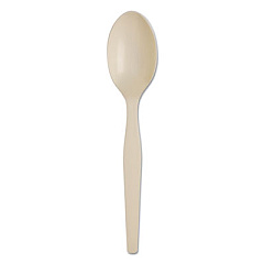 Dixie SmartStock Plastic Cutlery Refill, Series-O, Mediumweight Spoon, Beige, 40/Pack, 24 Packs/Carton (SSS11B)