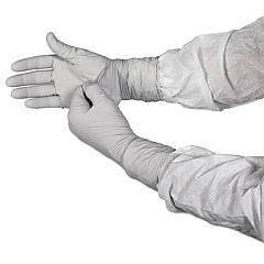 Kimtech G3 NXT Nitrile Gloves, Packaged Sterile, AQL 1.5, Size 8, 4 mil Thick, 12" Long, Gray, 60/Bag, 10 Bags/Carton (11825)