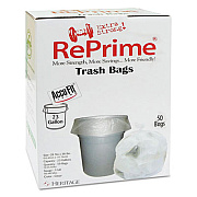 Linear Low Density Can Liners with AccuFit Sizing, 23 gal, 0.9 mil, 28" x 45", Clear, 50 Bags/Box, 6 Boxes/Carton (H5645TCRC1CT)