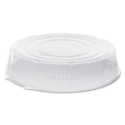 WNA Caterline Dome Lids, 18" Diameter x 3.63" h, Clear, Plastic, 25/Carton (A18PETDMHI)