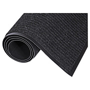 Crown Needle-Rib Wiper/Scraper Mat, Rectangular, Charcoal Gray Ribbed Surface, 36" x 10 ft (NR0310CH)