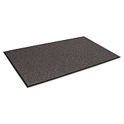 Crown Cross-Over Indoor/Outdoor Wiper/Scraper Mat, Olefin/Poly, 24 x 36, Brown (CS0023BR)