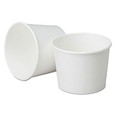 AbilityOne 7350006414518, SKILCRAFT Squat Disposable Paper Cups, 12 oz, White, 1,200/Box