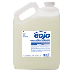 GOJO White Lotion Skin Cleanser, Floral Scent, 1 Gal Bottle, 4/carton (181204CT)