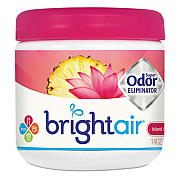 BRIGHT Air Super Odor Eliminator, Island Nectar and Pineapple, Pink, 14 oz Jar (900114EA)