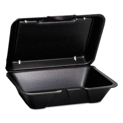 Genpak Hinged-Lid Foam Carryout Containers, Deep, 9 1/4x6 1/2x2 7/8, 100/bag, 2 Bg/ctn (205003L)