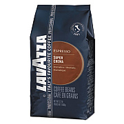 Lavazza Super Crema Whole Bean Espresso Coffee, 2.2lb Bag, Vacuum-Packed (4202)