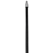 Rubbermaid Commercial Wood Locking Steel-Tip Broom/Sweep Handle, 60", Black, Dozen (6357DZ)