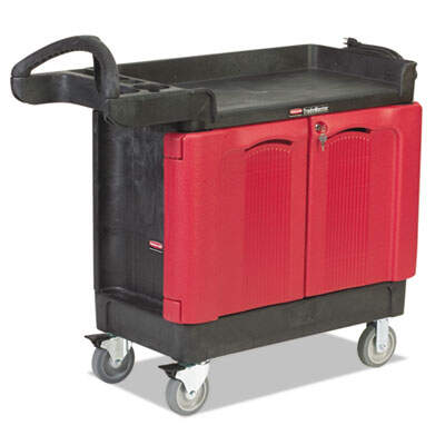 Rubbermaid Commercial 451288BLA TradeMaster Cart