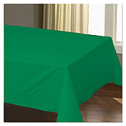 Hoffmaster Cellutex Table Covers, Tissue/Polylined, 54" x 108", Jade Green, 25/Carton (220629)