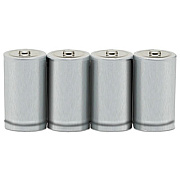 AbilityOne 6135014468310, Alkaline D Batteries, 4/Pack