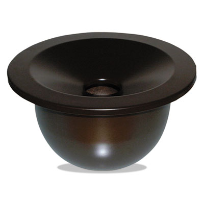 Rubbermaid Commercial Landmark Series Replacement Part, Smoker Pan Insert, 10.75" Diameter x 7h, Sable (FG3975M3SBLE)