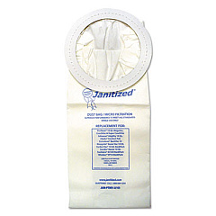 Janitized Vacuum Filters Designed to Fit Most Commercial 10 Qt. Backpack Vacs, 10/Pack (JANPTMV2PK)