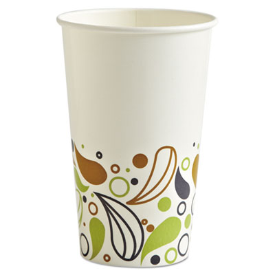Boardwalk Deerfield Printed Paper Cold Cups, 16 oz, 20 Cups/Sleeve, 50 Sleeves/Carton (BWKDEER16CCUP)