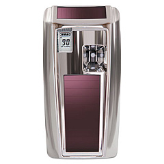 Rubbermaid Commercial TC Microburst LumeCel Odor Control System, 4.75" x 5" x 8", Chrome (1955230)