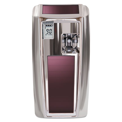 Rubbermaid Commercial TC Microburst LumeCel Odor Control System, 4.75" x 5" x 8", Chrome (1955230)