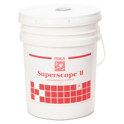 Franklin Cleaning Technology Superscope II Non-Ammoniated Floor Stripper, Liquid, 5 gal Pail (F209026)