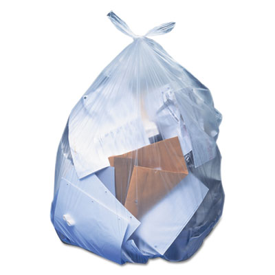 Heritage High-Density Waste Can Liners, 33 gal, 13 microns, 33" x 40", Natural, 500/Carton (Z6640HNR02)